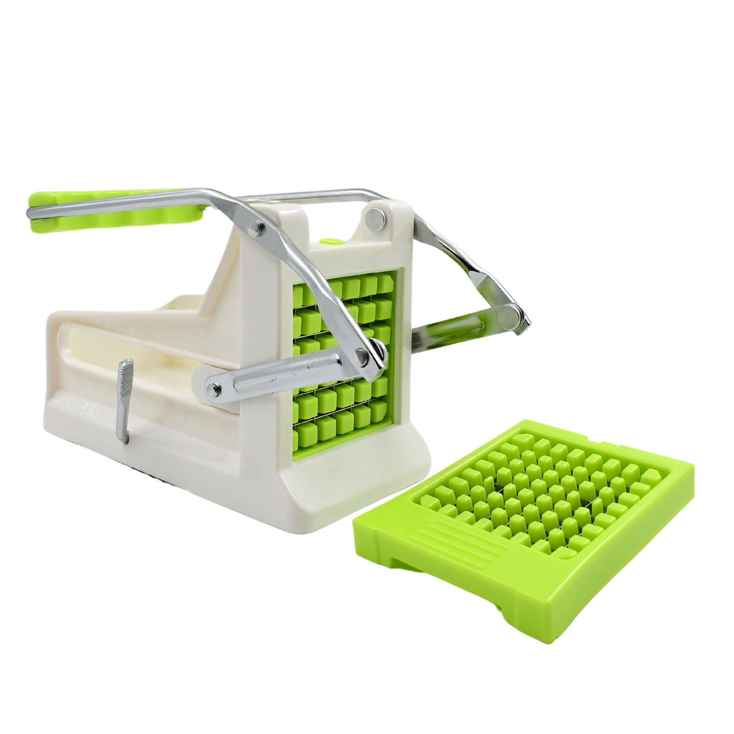 10013 French Fry Cutter Great With Vegetables Potato Fries Cutter Professional Vegetable Cutter Stainless Steel Cutter Potato Onions Carrots Cucumbers Fruits Potato Cutter (1 Pc) 10013 French Fry Cutter Great With Vegetables Potato Fries Cutter Professional Vegetable Cutter Stainless Steel Cutter Potato Onions Carrots Cucumbers Fruits Potato Cutter (1 Pc)